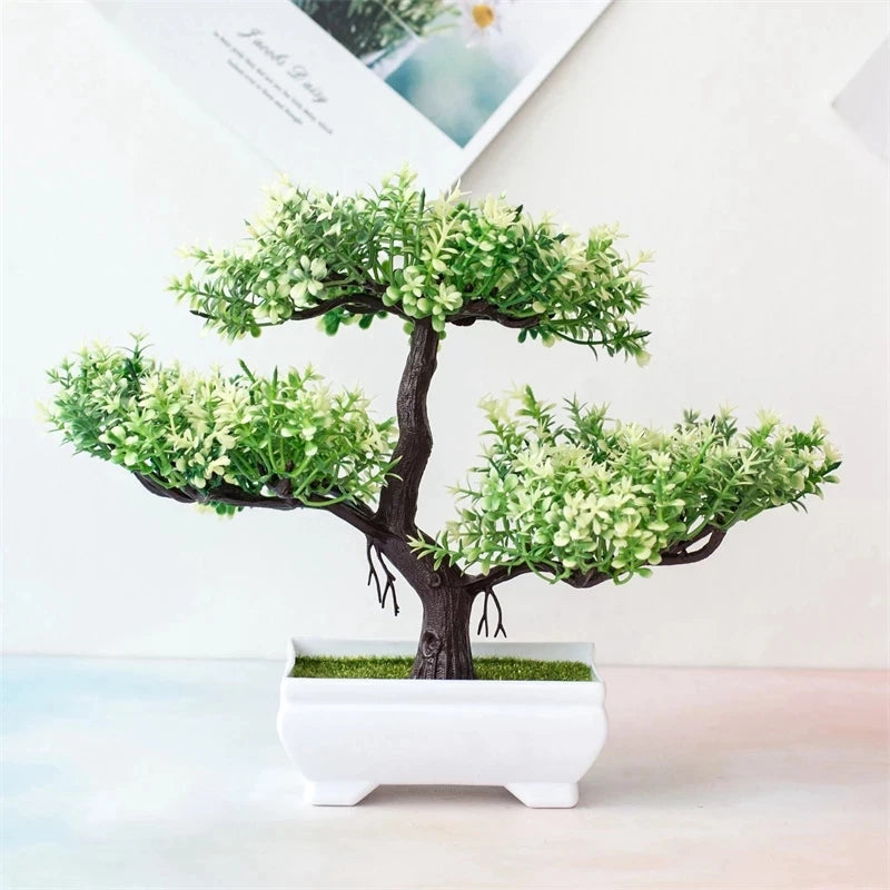 Planta Artificial Estilo Bonsai