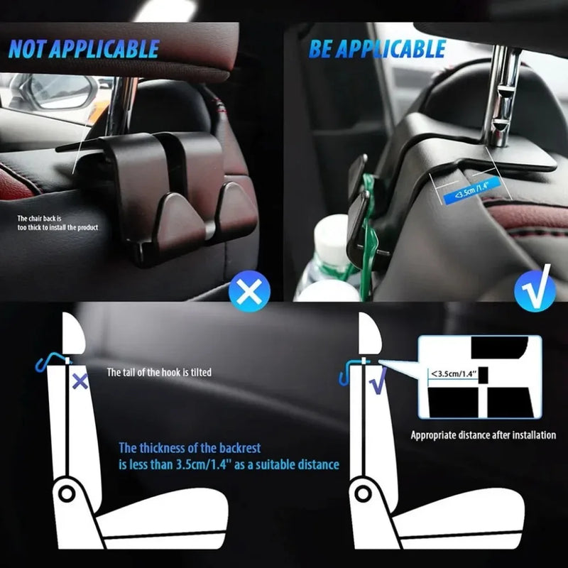 Gancho para Assento de Carro