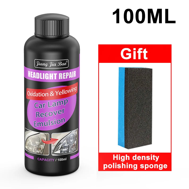 Kit de Polimento para Faróis de Carro