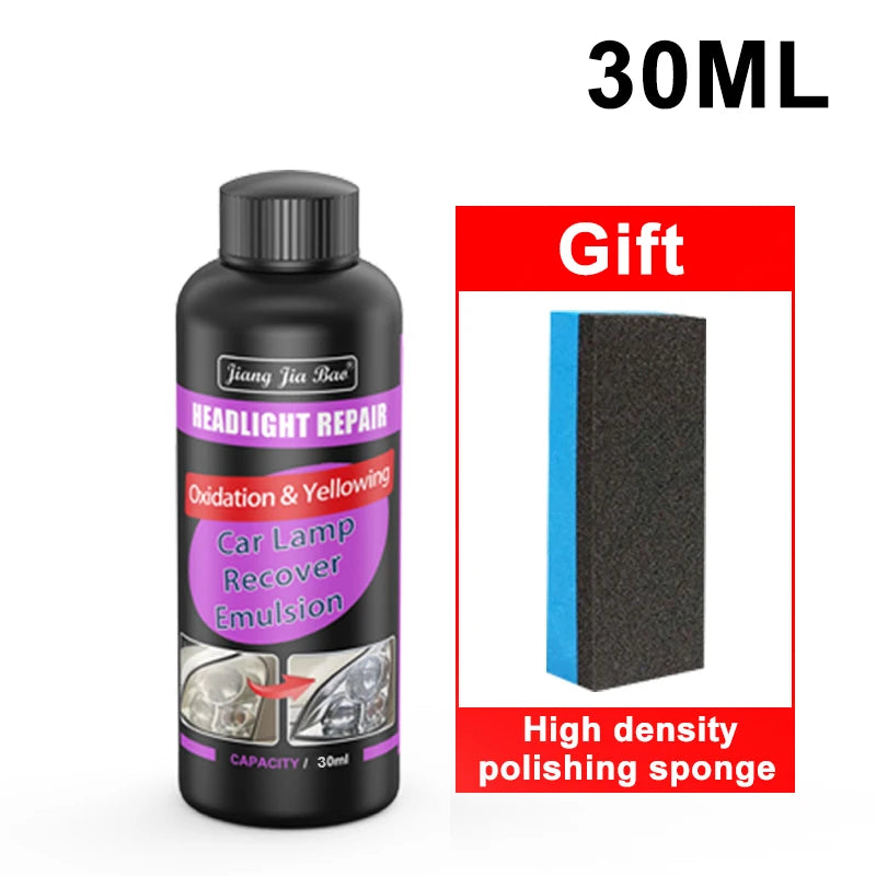 Kit de Polimento para Faróis de Carro