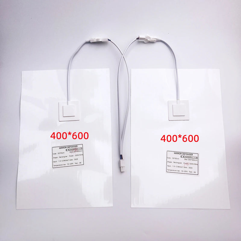 Almofada Aquecedora e Desembaçadora de Espelho