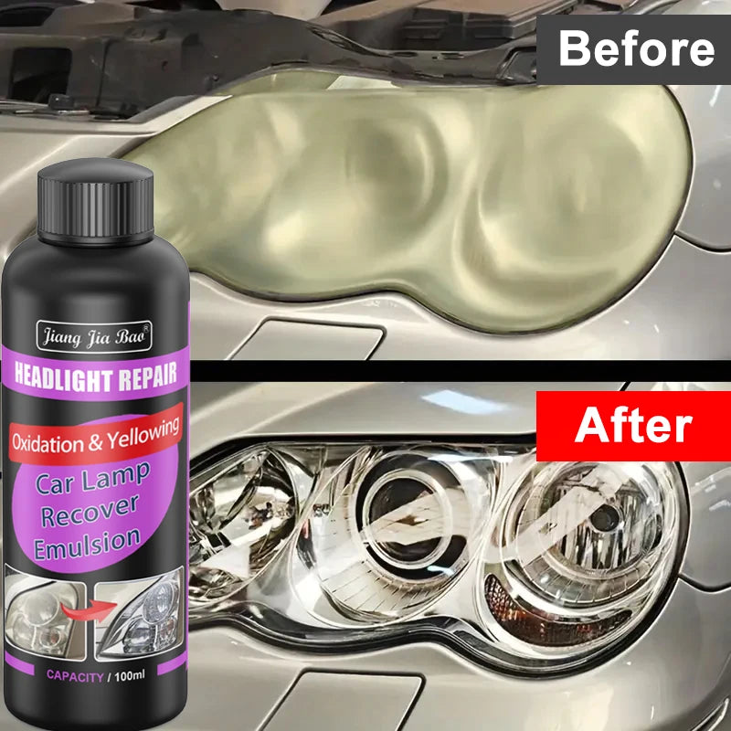 Kit de Polimento para Faróis de Carro